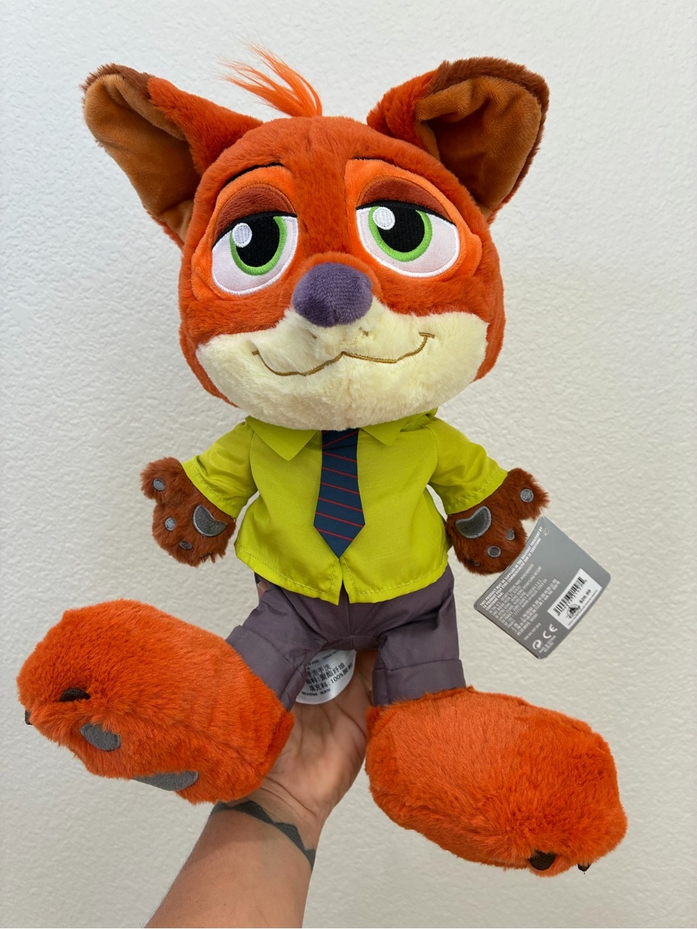 Disney Nick Wilde Zootopia Big Feet Collection New